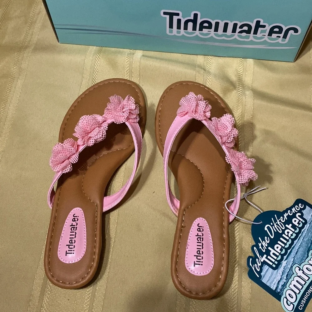 Tidewater pink flip flop, new - Picture 6 of 11